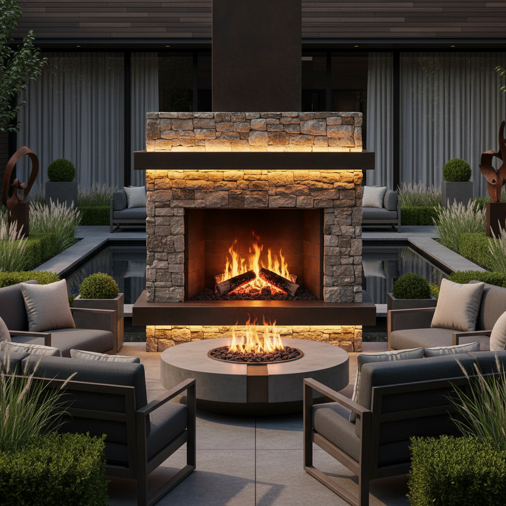Outdoor Fireplaces