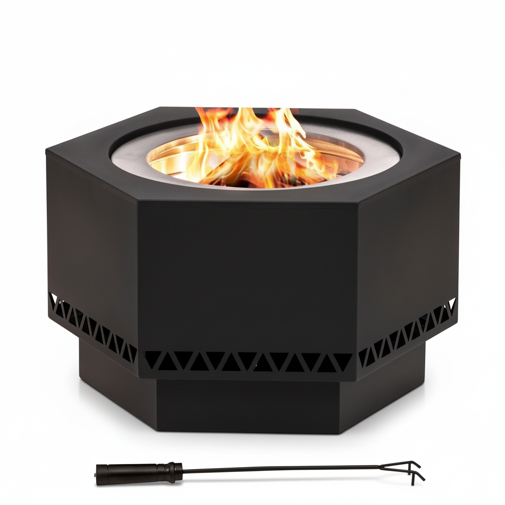 HexaForge Artisan Fire Pit